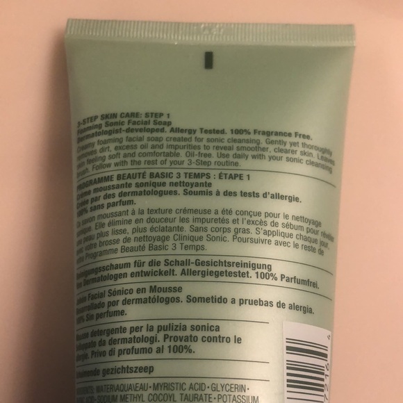 🫧 CLINIQUE Foaming Sonic Facial Soap 🫧HARD TO FIND🫧 Used once or twice - Picture 2 of 3